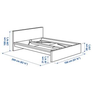 [IKEA/イケア/通販]MALM マルム ベ...の詳細画像4