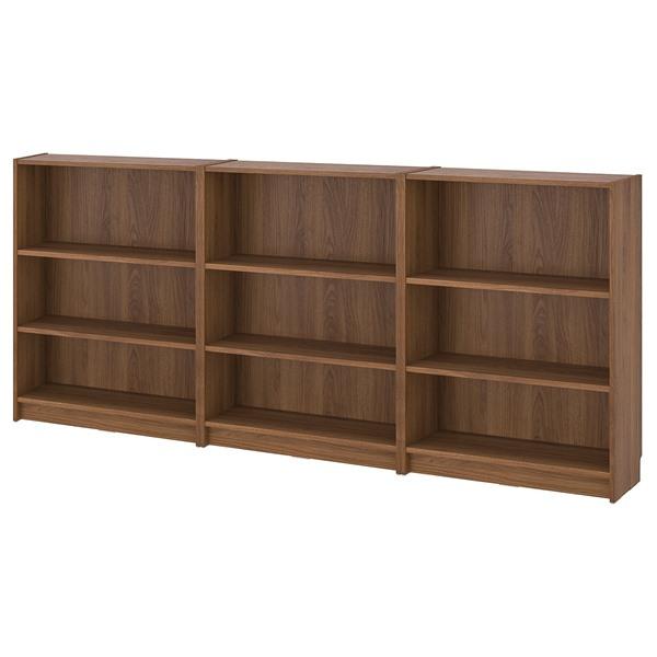 [IKEA/イケア/通販]BILLY ビリー 本棚コンビネーション, ブラウン ウォールナット調, ...
