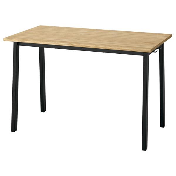 [IKEA/イケア/通販]MITTZON ミッツォーン会議用テーブル, オーク材突き板/ブラック,1...