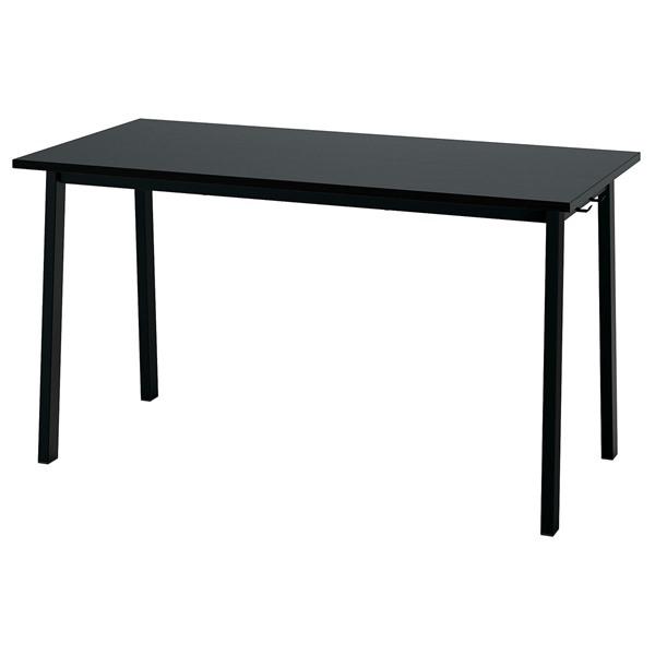 [IKEA/イケア/通販]MITTZON ミッツォーン会議用テーブル, ブラックステインアッシュ材突...