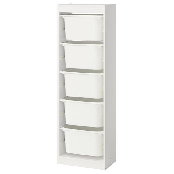 [IKEA/イケア/通販]TROFAST トロファスト収納コンビネーション, ホワイト/ホワイト,4...