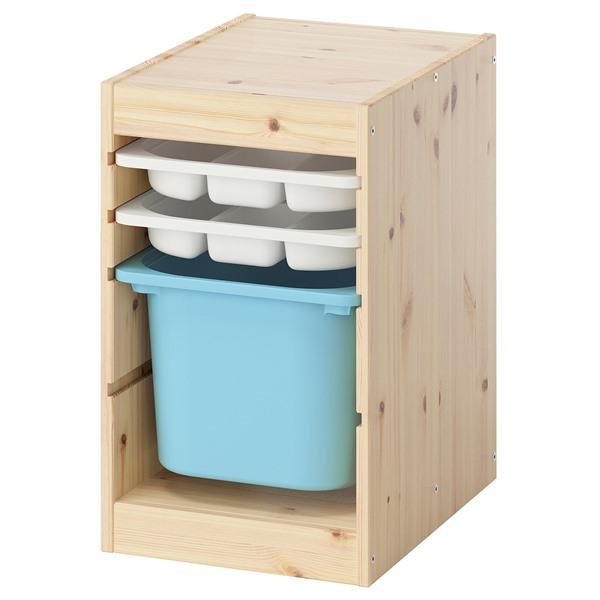 [IKEA/イケア/通販]TROFAST トロファスト 収納コンビネーション ボックス/トレイ付, ...