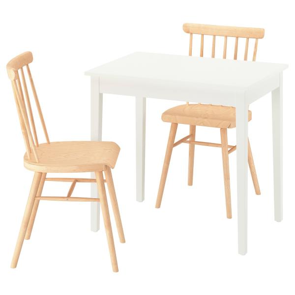 [IKEA/イケア/通販]NASINGE ネースィンゲ / HOGVED ホーグヴェド テーブル＆チ...