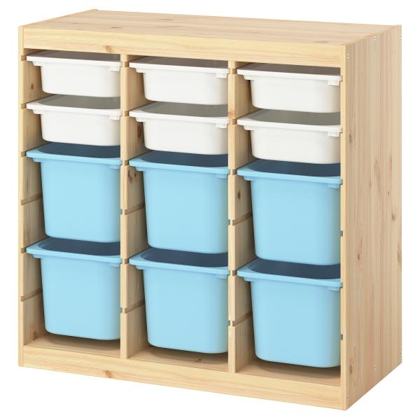 [IKEA/イケア/通販]TROFAST トロファスト 収納コンビネーション, ルームディバイダ― ...