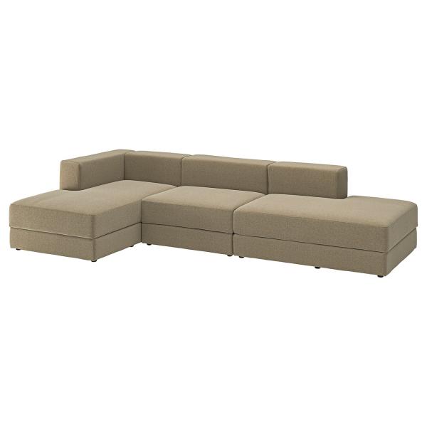 [IKEA/イケア/通販]JATTEBO イェッテボ 3.5人掛けモジュールソファ 寝椅子付き, ヨ...