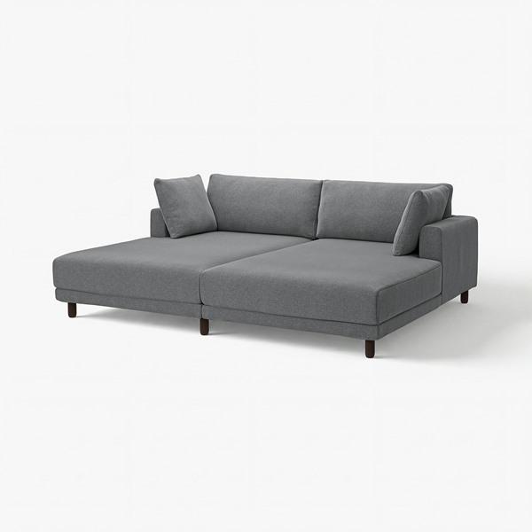 [IKEA/イケア/通販]UPPAKRA ウッポークラ 3人掛けモジュールソファ, 寝椅子付き/ヨハ...