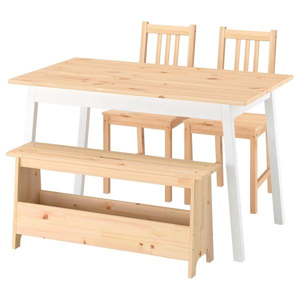 [IKEA/イケア/通販]PINNTORP ピントルプ / PERJOHAN ペルヨハンテーブル チ...