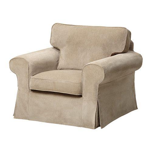 IKEA/イケア EKTORP アームチェア, ヴェッリンゲ ベージュ