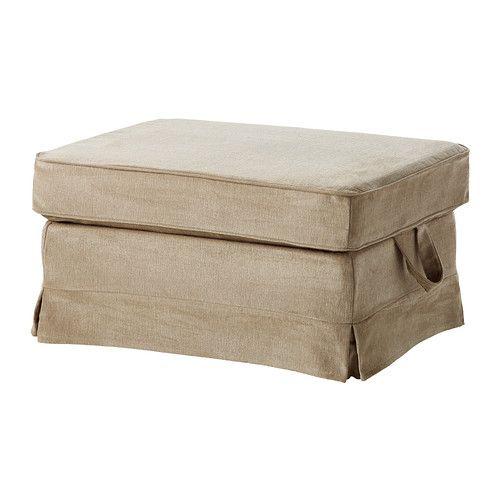 IKEA/イケア EKTORP フットスツール, ヴェッリンゲ ベージュ