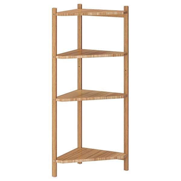 【IKEA/イケア/通販】RAGRUND ローグルンド コーナーシェルフユニット, 竹[E](202...