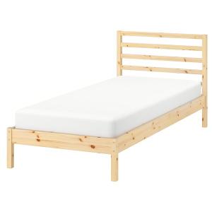 【取りに来れる方限定】NORDLI ノールドリ　シングルベッド　IKEA　マットレス付き NORDLI ノールドリ ベッドフレーム 収納＋マットレス付き, ホワイト