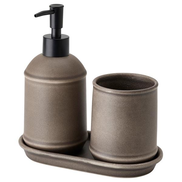 【IKEA/イケア/通販】TVALSJON トゥヴォールショーン バスルームセット 3点[A](20...