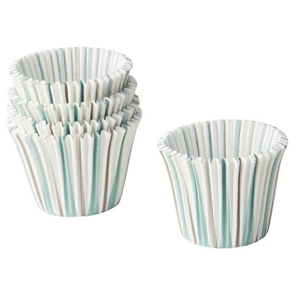 【IKEA/イケア/通販】DROMMAR ドロッマル ベーキングカップ, ターコイズ/ベージュ[A]...