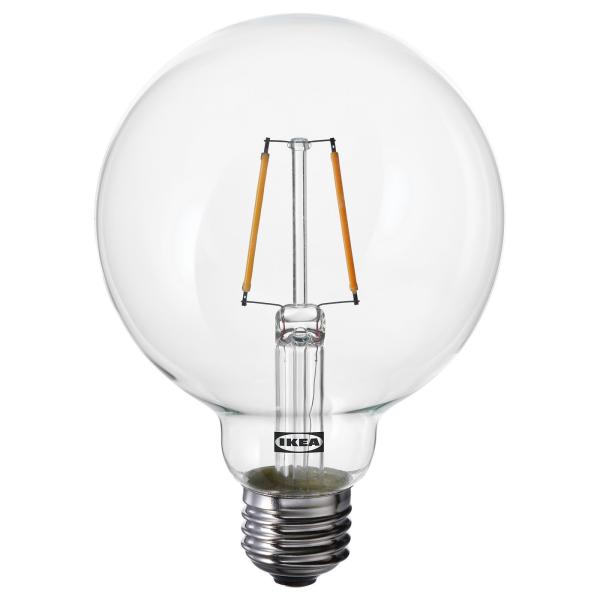 [IKEA/イケア/通販]LUNNOM ルッノム LED電球 E26 150ルーメン, 球形 クリア...