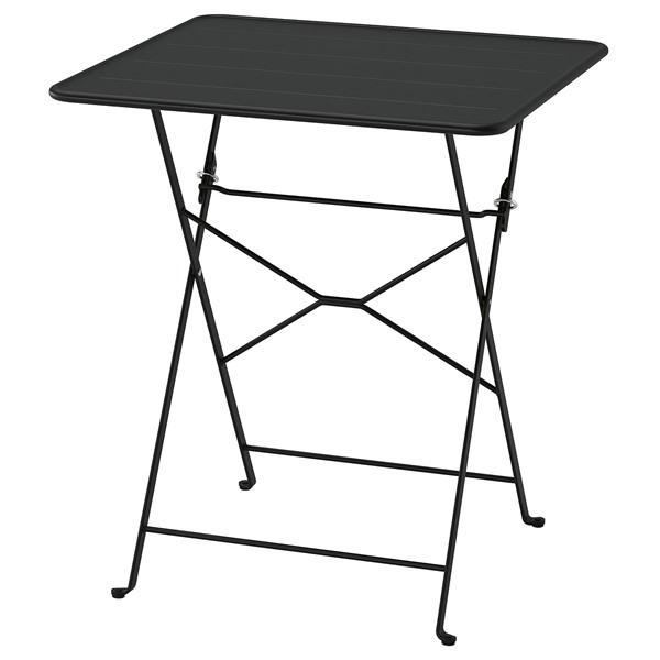 [IKEA/イケア/通販]SUNDSO スンドソーテーブル, チャコール 屋外用,65x65 cm[...