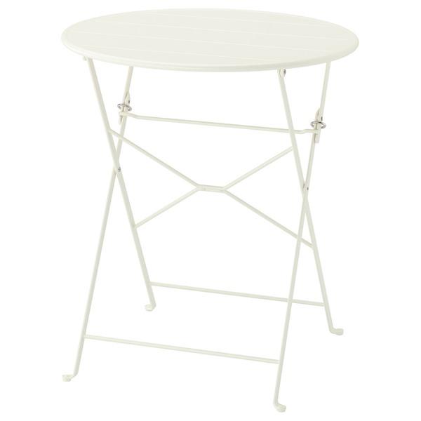[IKEA/イケア/通販]SUNDSO スンドソーテーブル, オフホワイト 屋外用,65 cm[G]...