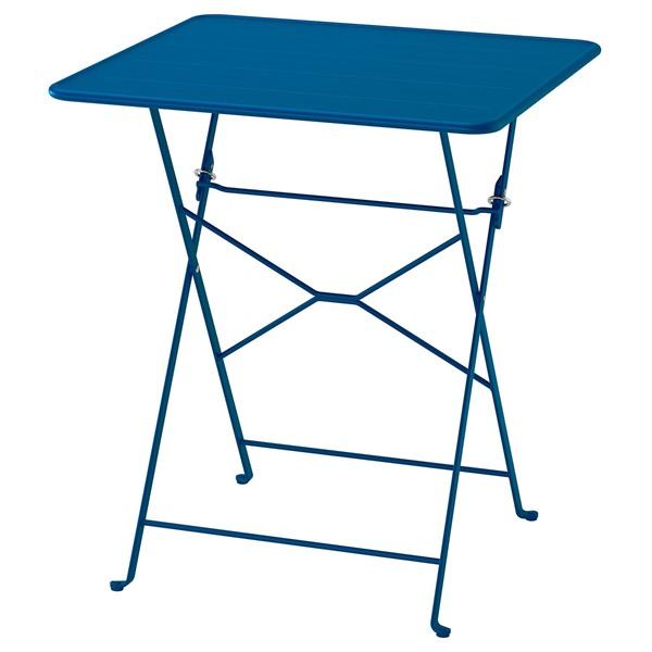 [IKEA/イケア/通販]SUNDSO スンドソーテーブル, ダークブルー 屋外用,65x65 cm...