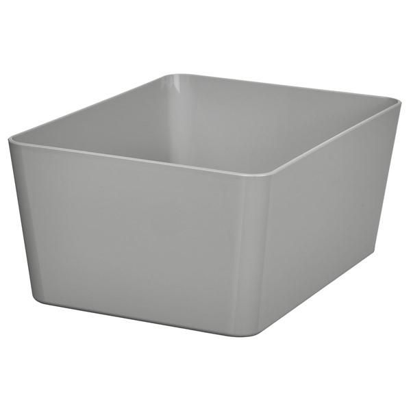 [IKEA/イケア/通販]KUGGIS クッギスボックス, ライトグレー,13x18x8 cm[A]...
