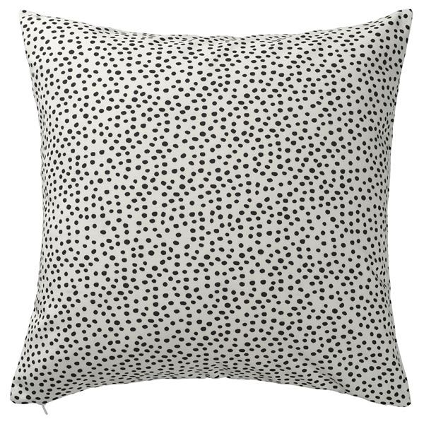 [IKEA/イケア/通販]BJORKGRAMAL ビョルクグローマルクッションカバー, ホワイト/ブ...