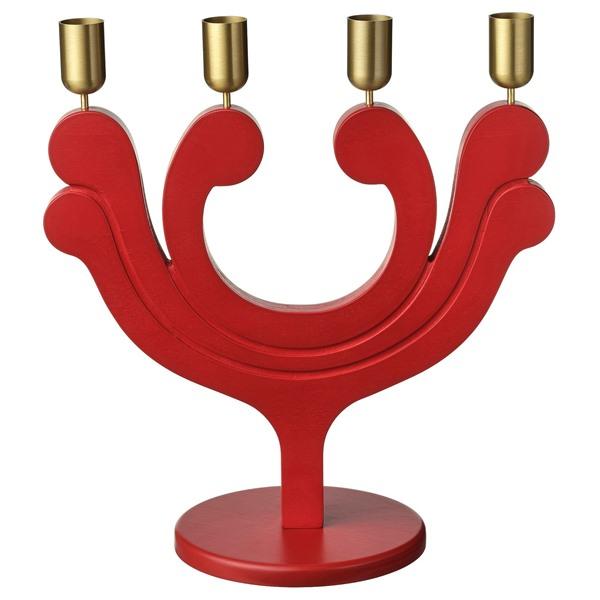 [IKEA/イケア/通販]VINTERFINT ヴィンテルフィントキャンドルホルダー, キャンドル4...