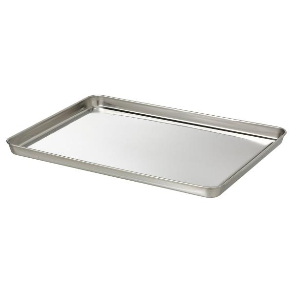 [IKEA/イケア/通販]GRILLTIDER グリルティデル サービングトレイ, ステンレススチー...