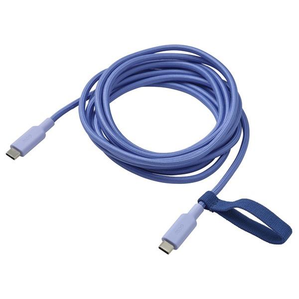 [IKEA/イケア/通販]LILLHULT リルフルトUSB-C - USB-C, ライラック,3....