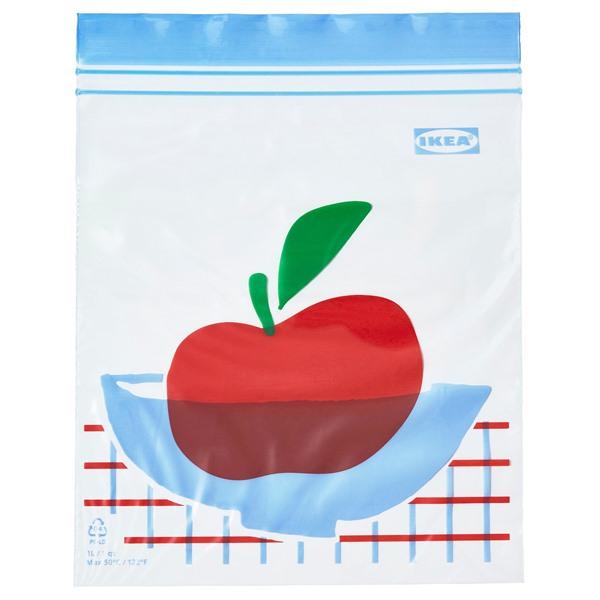 [IKEA/イケア/通販]ISTAD イースタードフリーザーバッグ, マルチカラー/模様入り,1.0...