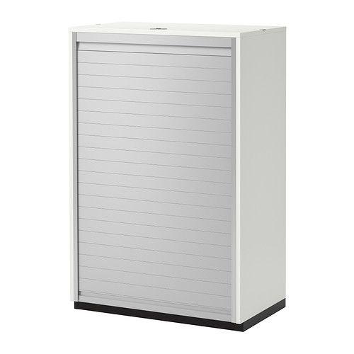 IKEA/イケア GALANT ロールフロントキャビネット, ホワイト