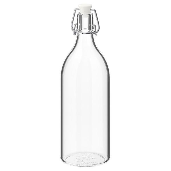 【IKEA/イケア/通販】KORKEN コルケン ボトル ふた付き, クリアガラス[A](00213...