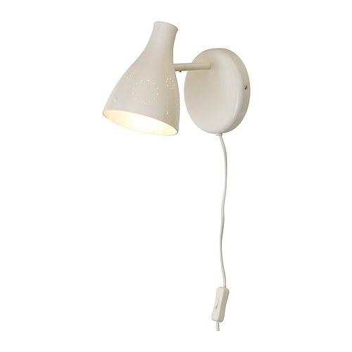 IKEA/イケア SNOIG ウォールランプ, ホワイト