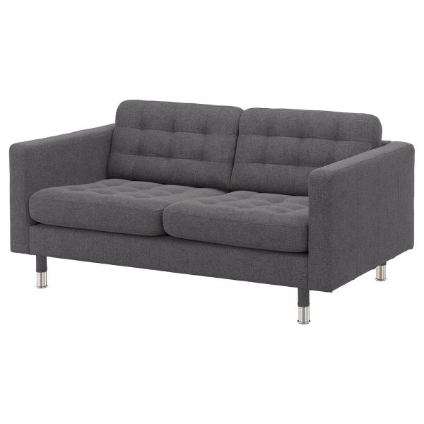 [IKEA/イケア/通販]LANDSKRONA ランズクローナ 2人掛けソファ, グンナレド ダーク...
