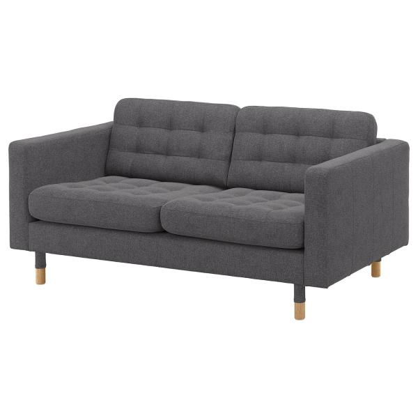 [IKEA/イケア/通販]LANDSKRONA ランズクローナ 2人掛けソファ, グンナレド ダーク...