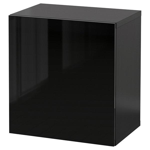 [IKEA/イケア/通販]BESTA ベストー壁取り付け式キャビネットコンビネーション, ハイグロス...