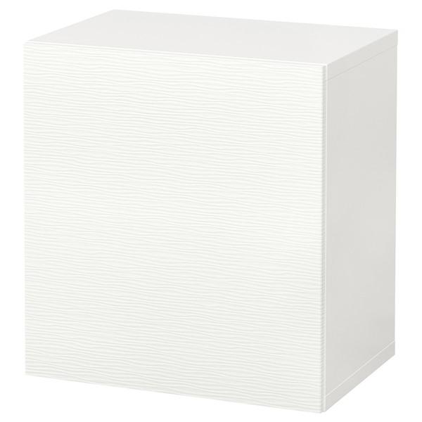 [IKEA/イケア/通販]BESTA ベストー壁取り付け式キャビネットコンビネーション, ホワイト/...