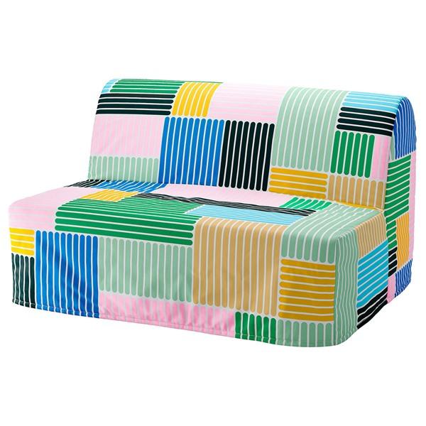 [IKEA/イケア/通販]LYCKSELE LOVAS リクセーレ ローボース2人掛けソファベッド,...