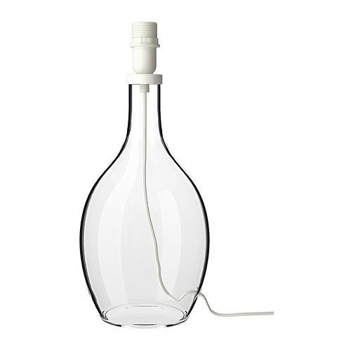 IKEA/イケア BRAN テーブルランプベース, クリアガラス