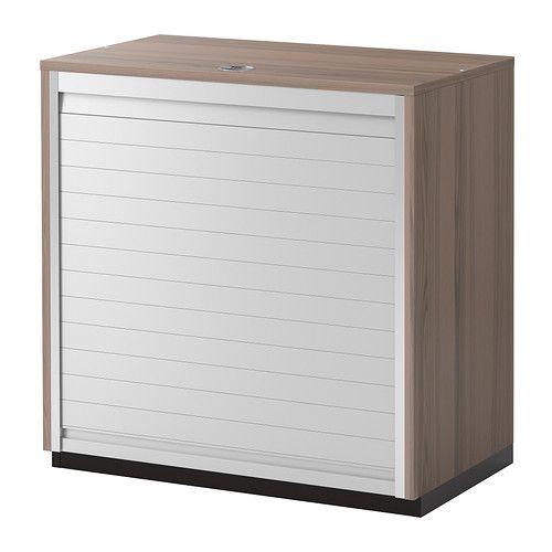 IKEA/イケア GALANT ロールフロントキャビネット, グレー