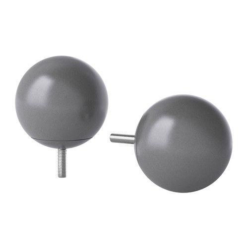 IKEA/イケア VASENTLIG フィニアル, シルバーカラー