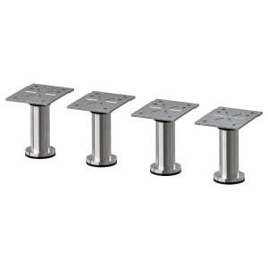 イケア（IKEA） 脚 ステンレススチール 8cm m30273032 CAPITA カピタ