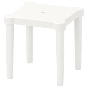 【IKEA/イケア/通販】UTTER ウッテル 子ども用スツール, 室内/屋外用/ホワイト[B](30357786)