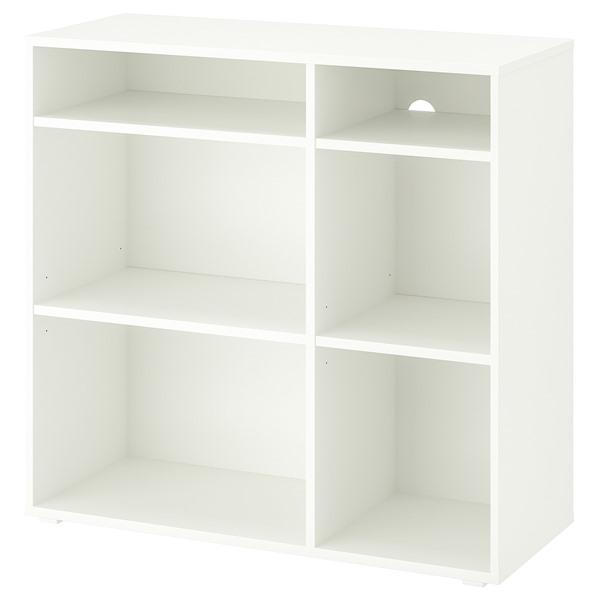 【IKEA/イケア/通販】VIHALS ヴィーハルス シェルフユニット 棚板4枚付, ホワイト[E]...