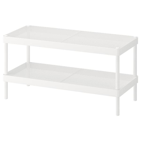 [IKEA/イケア/通販]MACKAPAR マッカペール シューズラック, ホワイト, 78x32x...