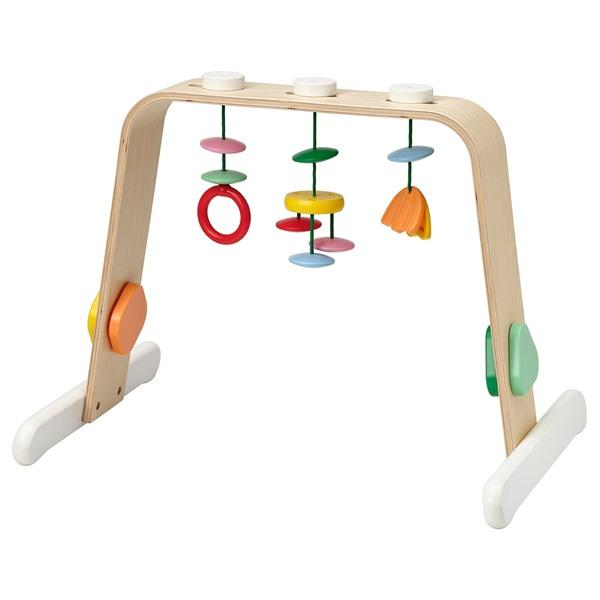 [IKEA/イケア/通販]LEKA レーカベビージム, バーチ材合板/マルチカラー[D](30575...