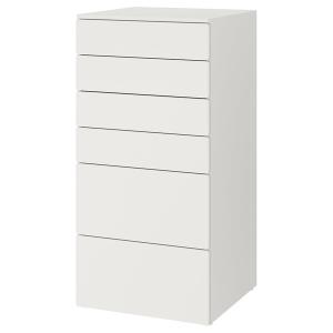 IKEA/イケア/通販]MALM マルム チェスト（引き出し×3）, ホワイト