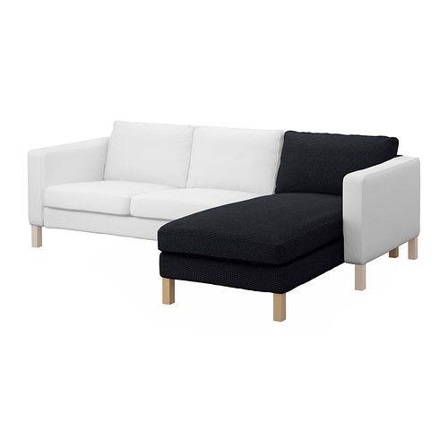 IKEA/イケア KARLSTAD 追加用寝椅子, コルンダール ダークグレー