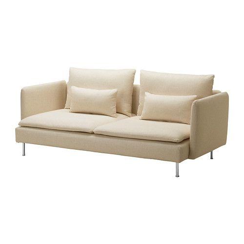 IKEA/イケア SODERHAMN 3人掛けソファ, イセファル ナチュラル