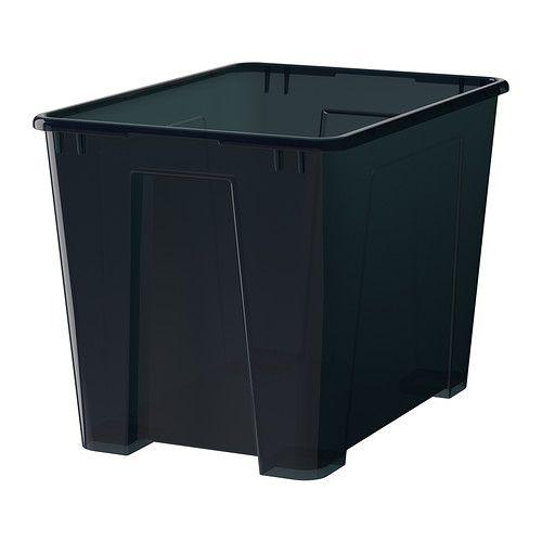 IKEA/イケア SAMLA ボックス, ブラック