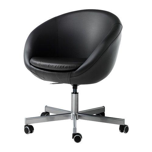 IKEA/イケア SKRUVSTA 回転チェア, イドゥフルト ブラック