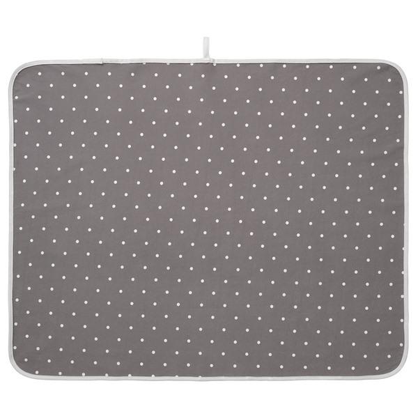 【IKEA/イケア/通販】LEN レーン ベビーケアマット, 水玉模様/グレー[A](4045391...