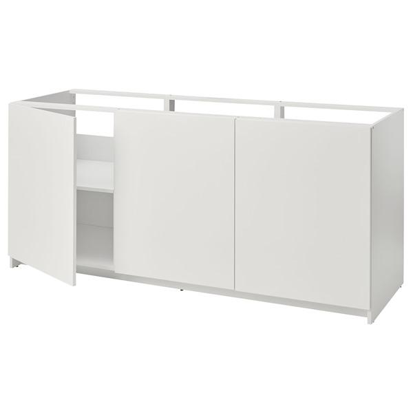 【IKEA/イケア/通販】KNOXHULT クノックスフルト ベースキャビネット扉付き, ホワイト[...